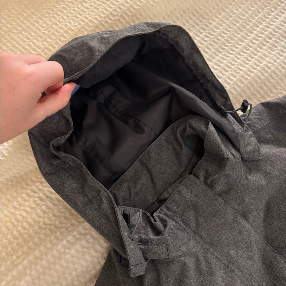 Eddie Bauer Women's Girl on the Go Insulated Waterproof Trench Coat - Gray MP - Picture 7 of 15